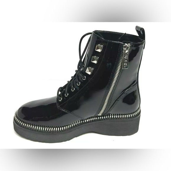 Michael Kors Womens Haskell Bootie Black Size 5.5 M - Picture 2 of 5